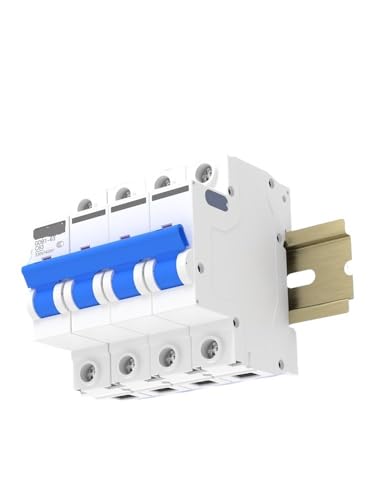 LYVQZPWLRAutomatischer Umschalter, Kleinen Leistungsschalter Kurzschluss Überlast Reise Luftschalter Haushalt Protector 1P2P3P4P(2p,32A) von LYVQZPWLR