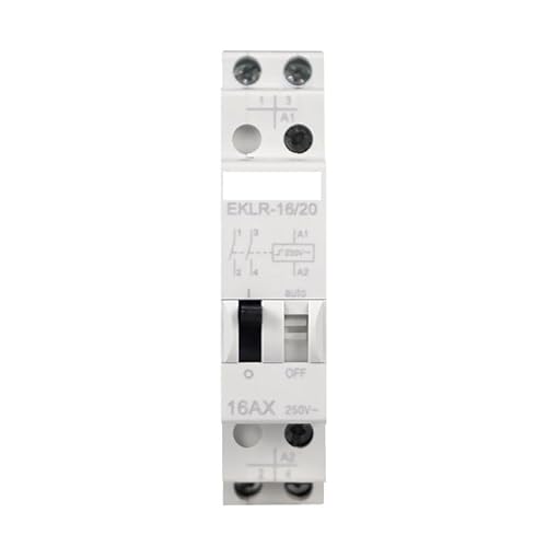 LYVQZPWLRAutomatischer Umschalter, Relais Haushalt Auto Control Relais for 1P 2P 16A 1NO 2NO Spule 230V AC 110V DC(2no) von LYVQZPWLR