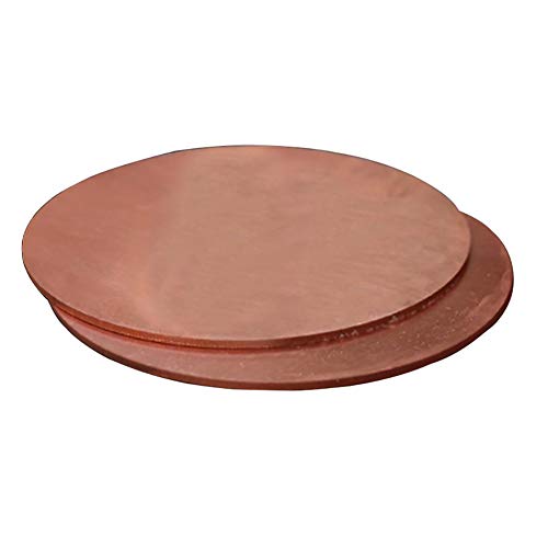 LYVQZPWLRReines Kupfer, Runde Platte aus reinem Kupfer, Blechplatte, Materialstärke 3 mm, Durchmesser 50 mm(Diameter50mm) von LYVQZPWLR