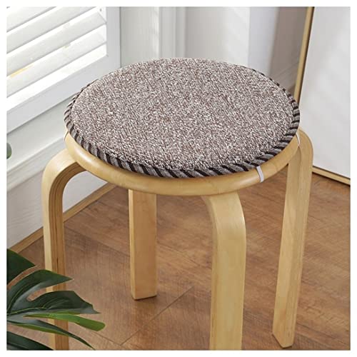 Runde Küchenstühle imitiert, Rutschfestes rundes Stuhlpolster, Sitzkissen for hohe Hocker, runde Hockerkissen(Color 1,45 * 45cm) von LYVQZPWLR