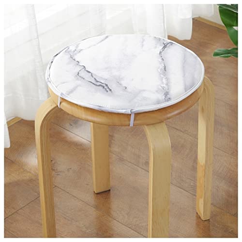 Runde Küchenstühle imitiert, Rutschfestes rundes Stuhlpolster, Sitzkissen for hohe Hocker, runde Hockerkissen(Color 12,40 * 40cm) von LYVQZPWLR