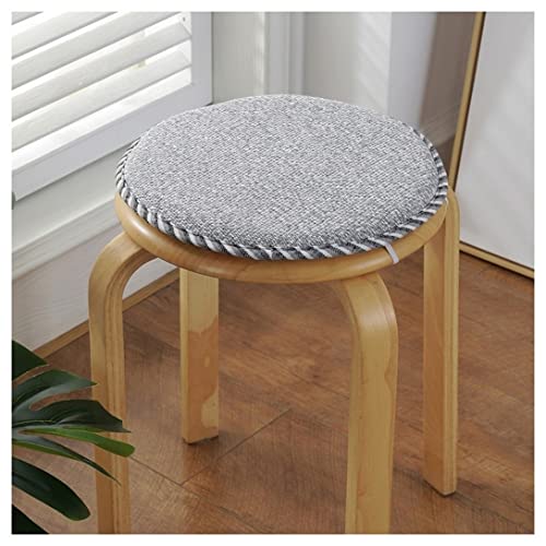 Runde Küchenstühle imitiert, Rutschfestes rundes Stuhlpolster, Sitzkissen for hohe Hocker, runde Hockerkissen(Color 4,30 * 30cm) von LYVQZPWLR
