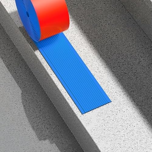 Selbstreckende Treppenstufen, Treppenkanten-Traktionsstufen, selbstklebender Treppenkantenschutz, mehrfarbig, mehrere Größen(Blu,6cm(2.4inch)) von LYVQZPWLR
