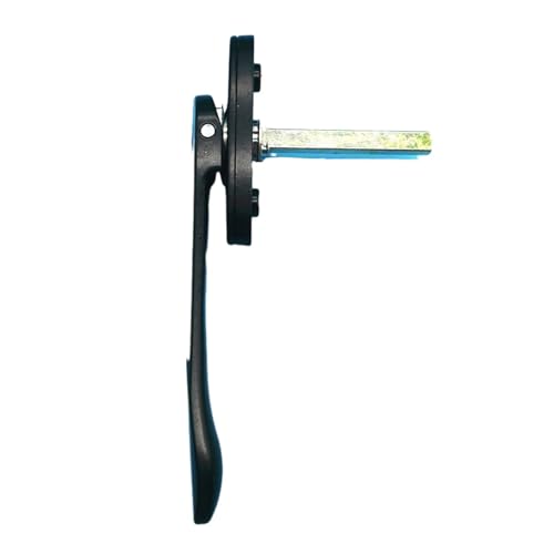Sie können die Fenstergriffe schließen, Dünne Griffe for Klappfenster aus Zinklegierung in Schwertform(Black) von LYVQZPWLR