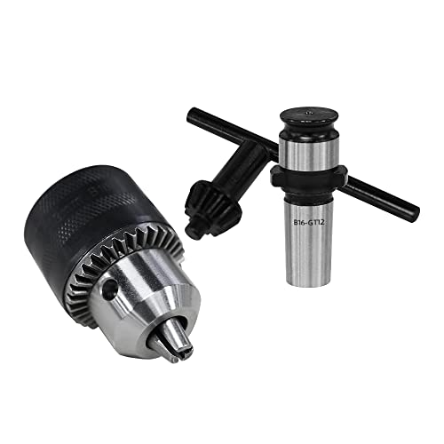 LYXC Bohrfutter-Adapter und Verbindungsstange passend für M16R Gewindeschneidmaschine GT12 Schaftdurchmesser 19mm Konische Achse B16 von LYXC