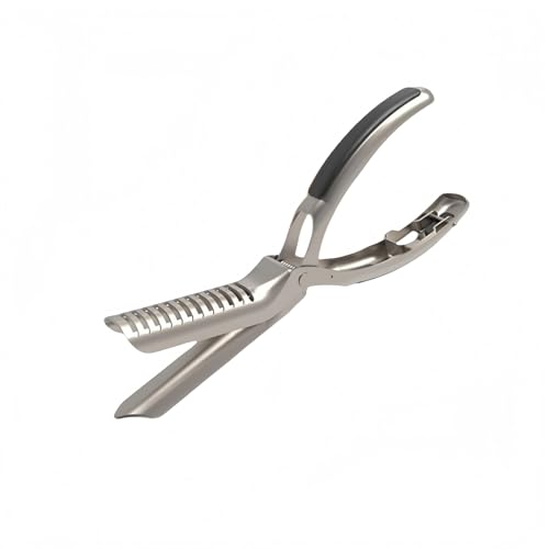 Rib Prep Pro Edelstahl Rippenmembranentferner Werkzeug BBQ Rib Skinner für einfache Membranentfernung Ergonomisches Design für einfache Membranentfernung Spülmaschinenfest BBQ Zubehör (1) von LYXFLHAN