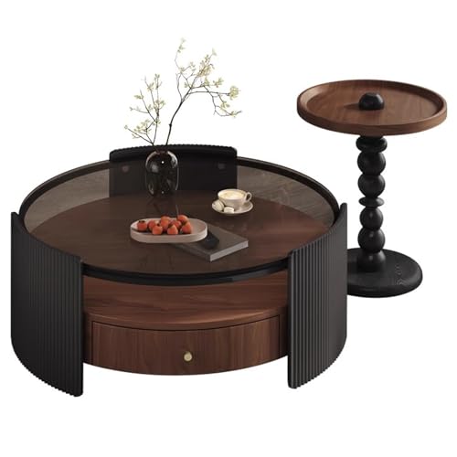 LYXWGRZD Modernes, Ineinander Stapelbares Couchtisch-Set mit 2 Teilen, Solides und Stabiles Basisdesign, Einfache Montage LYXWGRZD Modernes, Ineinander Stapelbares Couchtisch-Set mit 2 Teilen, Solides und Stabiles Basisdesign, Einfache Montage von LYXWGRZD