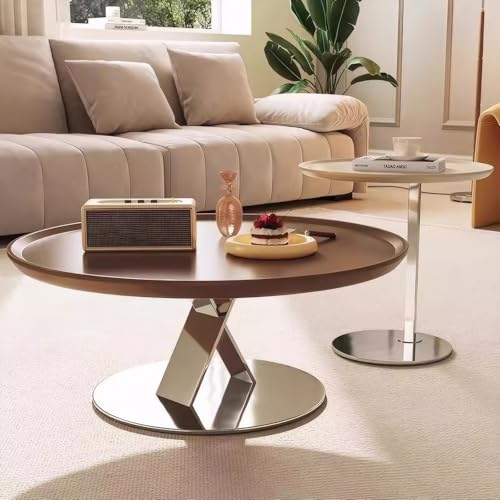 LYXWGRZD Satztisch-Couchtisch, 2er-Set, Schlichter und Moderner Mitteltisch, Moderner Beistelltisch, für Wohnzimmer LYXWGRZD Satztisch-Couchtisch, 2er-Set, Schlichter und Moderner Mitteltisch, Moderner Beistelltisch, für Wohnzimmer von LYXWGRZD