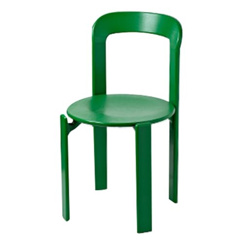 LYXXJRYBHD Esszimmer Stühle, Schwarzer Stuhl, Moderner Esszimmerstuhl, Stapelbare Stühle, für Küche, Hinterhof, Rasenbistro (Color : Green) von LYXXJRYBHD