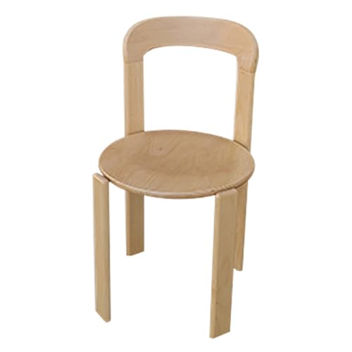 LYXXJRYBHD Esszimmer Stühle, Schwarzer Stuhl, Moderner Esszimmerstuhl, Stapelbare Stühle, für Küche, Hinterhof, Rasenbistro (Color : Primary Color) von LYXXJRYBHD