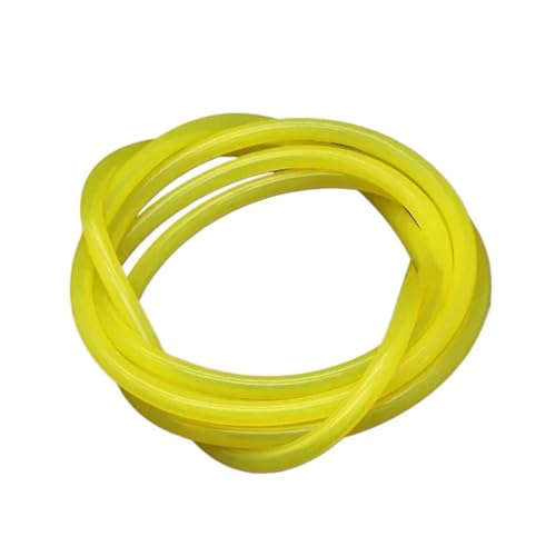 Gartenschlauch 1 Meter ID 1 2 3 4 5 6 7 8 9 10 mm Silikonschlauch Flexibler Gummischlauch Softdrinkrohr Wasseranschluss(Yellow,ID 0.5mm OD 1mm) von LYXYGMV