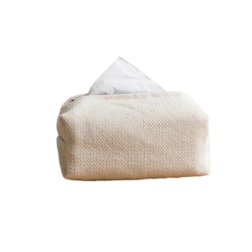LYXYGMV Tissue-Box Rechteckig geformte Boxen Tissue Box Cover Auto Home Wohnzimmer Tisch Verwendung Tuch Kordelzug Tasche(Color3) von LYXYGMV