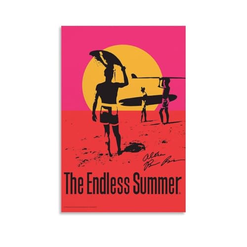 The Endless SummerPainting Kunstposter Leinwand Kunst Wanddekoration Zuhause Schlafzimmer Ästhetik Maler Wohndeko Starke Wandmalerei Zimmer dekoriert Ungerahmter Stil 50 x 75 cm von LYYFKN