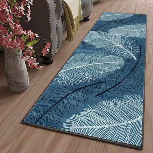 Teppich Läufer für Flur, Küche & Wohnbereiche – Maßgeschneidert, Modern, rutschfest, Waschbar – Anpassbar auf Meterware für Küche, Schlafzimmer & Wohnzimmer,50x180cm Color17 von LYYK