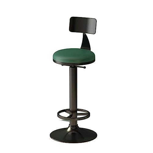 Barhocker Barhocker Stühle Barhocker Moderner Barhocker Drehbarer Lift-Thekenhocker Leder Verstellbarer Barstuhl Metallrahmen Für Küche Esszimmer Thekenhocker Barstühle von LYZCX