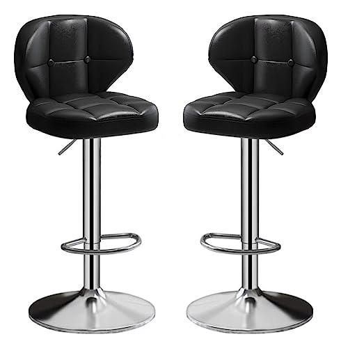LYZCX Barhocker Barhocker Stühle Barhocker Drehbare Barhocker 2er Set Hochstühle mit PU-Lederrückenlehne für Küche Esszimmer Empfang Metallfußstütze Barhocker Tresenhocker Barstühle LYZCX Barhocker Barhocker Stühle Barhocker Drehbare Barhocker 2er Set Hochstühle mit PU-Lederrückenlehne für Küche Esszimmer Empfang Metallfußstütze Barhocker Tresenhocker Barstühle von LYZCX