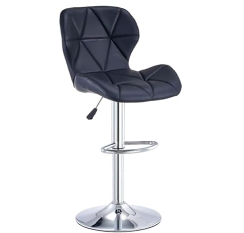 LYZCX Barhocker Barhocker Stühle Barhocker Thekenhöhe Barhocker Verstellbare Barstühle Rückenlehnenstuhl PU Drehbarer Barhocker Küchenfrühstücksstuhl Esszimmerstühle Thekenhocker Barstühle von LYZCX