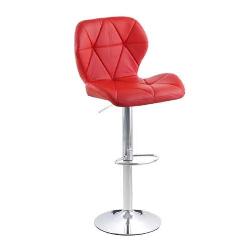 LYZCX Barhocker Barhocker Stühle Barhocker Thekenhöhe Barhocker Verstellbare Barstühle Rückenlehnenstuhl PU Drehbarer Barhocker Küchenfrühstücksstuhl Esszimmerstühle Thekenhocker Barstühle von LYZCX