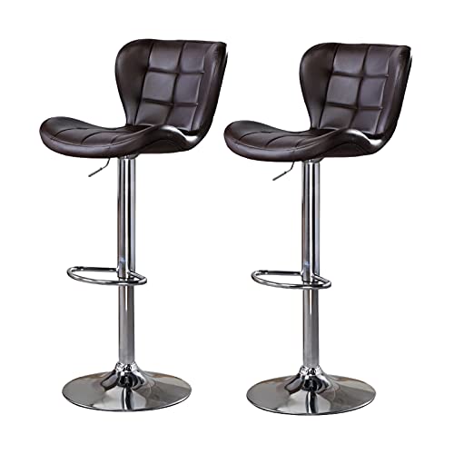 LYZCX Theken-Barstühle, 2er-Set, 24,8–33 Zoll, verstellbare Barhocker, 2er-Set, rustikale, drehbare Barhocker LYZCX Theken-Barstühle, 2er-Set, 24,8–33 Zoll, verstellbare Barhocker, 2er-Set, rustikale, drehbare Barhocker von LYZCX