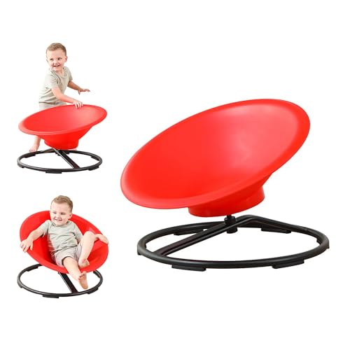 LZAHSH Großer Drehstuhl für Autismus, 65 cm, komplett umwickelt, sensorischer Drehstuhl, Autismus-Therapie-Ausrüstung, bequem zum Liegen, Training der Körperwissenschaft von LZAHSH