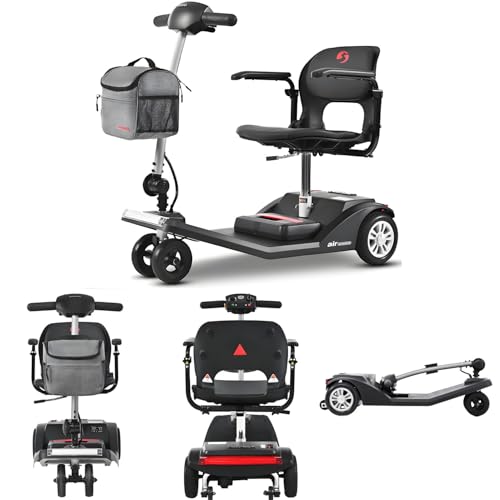 10 Meilen langer, faltbarer Elektromobil, 4-Rad-Reisemobil für Erwachsene und Senioren, zusammenklappbares Elektromobil mit 265 lb Tragkraft 10 Meilen langer, faltbarer Elektromobil, 4-Rad-Reisemobil für Erwachsene und Senioren, zusammenklappbares Elektromobil mit 265 lb Tragkraft von LZDOYY