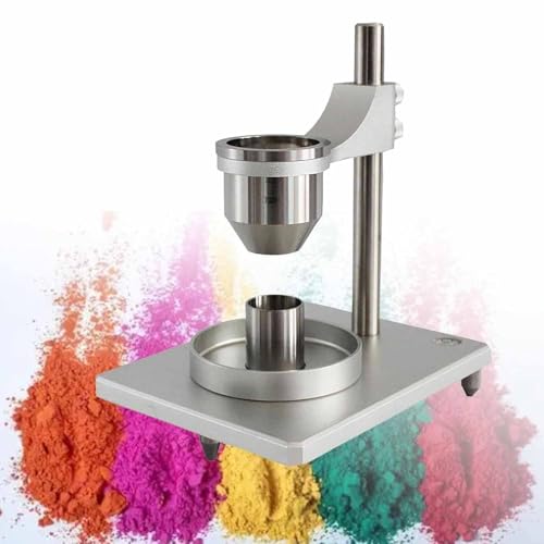 Hall-Durchflussmesser, 2-in-1-Pulverschüttdichtemesser und Durchflusstester zum Testen von Durchfluss und Schüttdichte von metallischen und nichtmetallischen Pulvern,StainlessSteel von LZDOYY