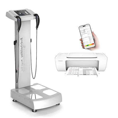 Intelligente Ganzkörperanalysewaage – digitale Ganzkörperwaage, BMI-Messtool, Körperfettanalysator, Inbody-Waage zur Messung der Muskelmasse Intelligente Ganzkörperanalysewaage – digitale Ganzkörperwaage, BMI-Messtool, Körperfettanalysator, Inbody-Waage zur Messung der Muskelmasse von LZDOYY
