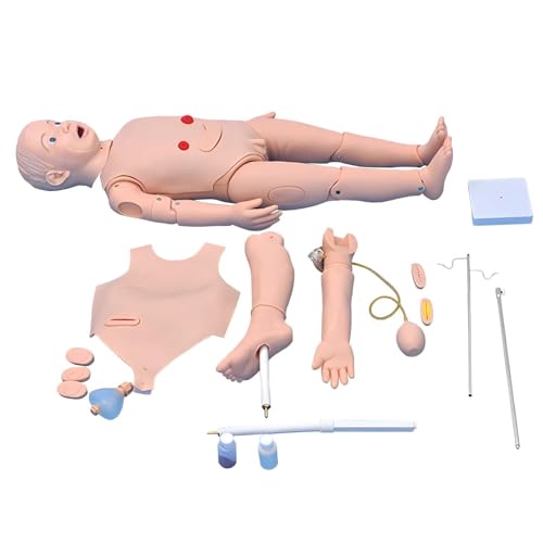 Krankenpflege-Trainingspuppe, Patientenpflege-Teach-Dummy, Kinder-Manikin-Lehrmodell, Patientenpflege-Modell für die Lehrausbildung Krankenpflege-Trainingspuppe, Patientenpflege-Teach-Dummy, Kinder-Manikin-Lehrmodell, Patientenpflege-Modell für die Lehrausbildung von LZDOYY