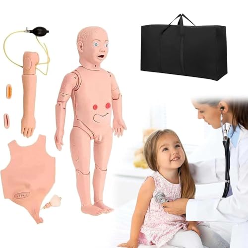 Krankenpflege-Trainingspuppe - Multifunktionale Krankenpflegepuppe für dreijährige Kinder Krankenpflege-Trainingspuppe - Multifunktionale Krankenpflegepuppe für dreijährige Kinder von LZDOYY
