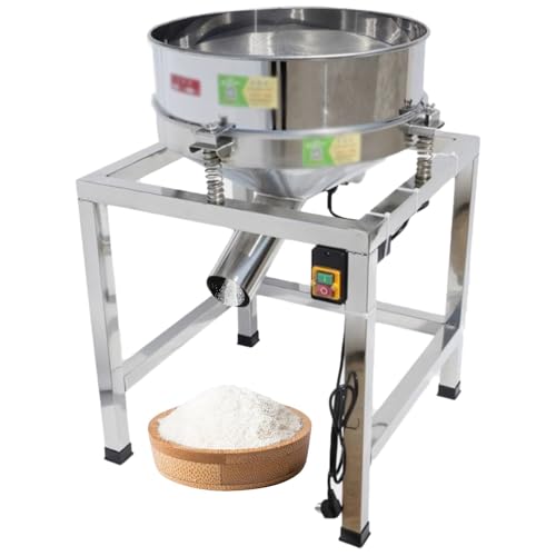 LZDOYY Elektrisches Sieb Vibrationssieb Edelstahl-Sicht-Shaker-Maschine Elektrisches Sieb Elektrischer Pulver-Shaker Automatischer Sieb-Shaker,20mesh LZDOYY Elektrisches Sieb Vibrationssieb Edelstahl-Sicht-Shaker-Maschine Elektrisches Sieb Elektrischer Pulver-Shaker Automatischer Sieb-Shaker,20mesh von LZDOYY