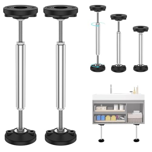 2 Stück stützen höhenverstellbar 38-52cm deckenstütze,montagestütze Unterstützt Bis zu 300 Kg,teleskopstütze für Wandschränke Badezimmerschränke TV-Schränke Küchenschränke,Schrank, Sofa,Waschbecken 2 Stück stützen höhenverstellbar 38-52cm deckenstütze,montagestütze Unterstützt Bis zu 300 Kg,teleskopstütze für Wandschränke Badezimmerschränke TV-Schränke Küchenschränke,Schrank, Sofa,Waschbecken von LZEXIN