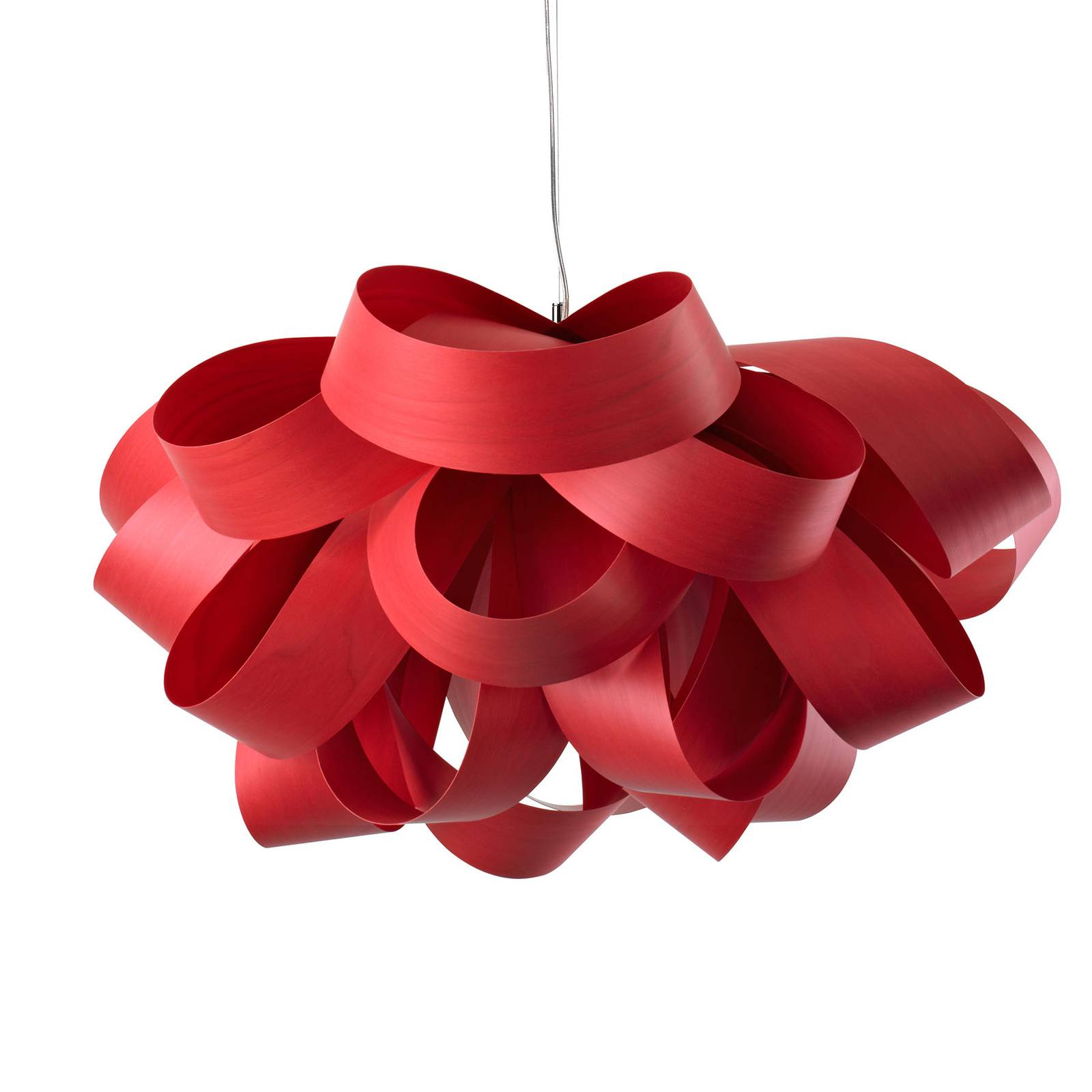 LZF Agatha Small Hängeleuchte, 78x76cm, rot von LZF LamPS