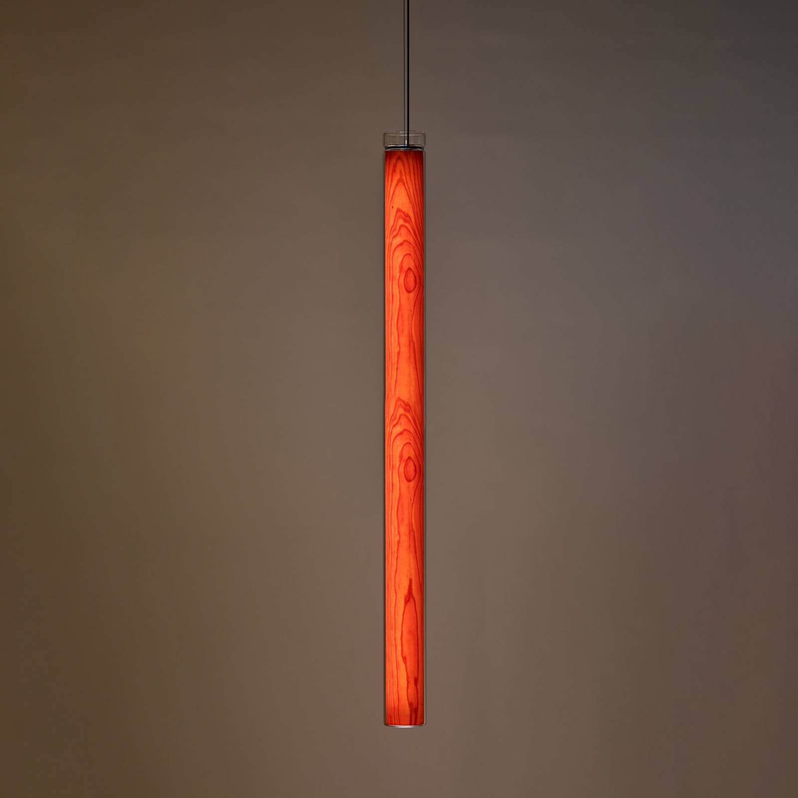 LZF Estela SV LED-Pendellampe, 90 cm, kirschbaum von LZF LamPS