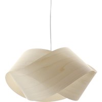 LZF Lamps Nut Pendelleuchte, Kabel: transparent elfenbeinweiß von LZF Lamps