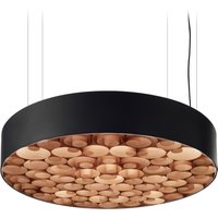 LZF Lamps Spiro Medium LED Pendelleuchte, äußerer Schirm: schwarz innen: Kirsche LZF Lamps Spiro Medium LED Pendelleuchte, äußerer Schirm: schwarz innen: Kirsche von LZF Lamps