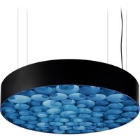 LZF Lamps Spiro Medium LED Pendelleuchte, äußerer Schirm: schwarz von LZF Lamps