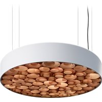 LZF Lamps Spiro Medium LED Pendelleuchte, äußerer Schirm: weiß von LZF Lamps