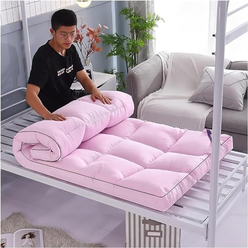 LZFCDMD Japanische Faltbare Futonmatratze Dick Warm Bodenmatratze Tragbare Tatami-Matratze Schlafunterlage Für Das Gästezimmer Im Studentenwohnheim (Color : B, Size : 35x79in (90x200cm)) von LZFCDMD