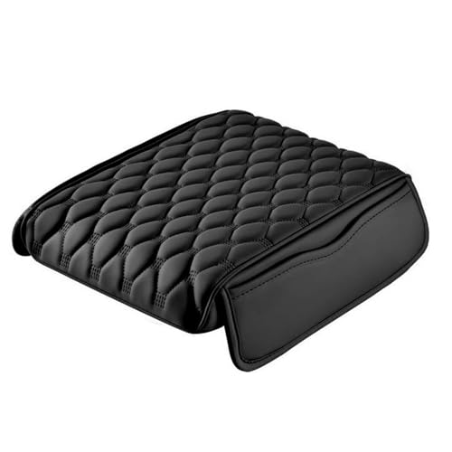 LZGQAZ Auto Armlehne Kissen für Ford Explorer EV 2024 2025, Leder Center Console Armlehnen Polster mit 2 Organizer, Auto Innenraum Zubehör,Black LZGQAZ Auto Armlehne Kissen für Ford Explorer EV 2024 2025, Leder Center Console Armlehnen Polster mit 2 Organizer, Auto Innenraum Zubehör,Black von LZGQAZ