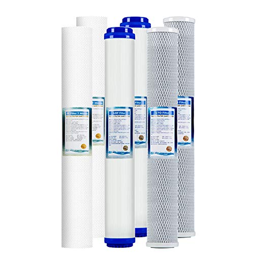 LZH FILTER 6 Stück 20" Ersatzfilter Umkehrosmose Aktivkohle für 5-stufige Umkehrosmose-Systeme LZH FILTER 6 Stück 20" Ersatzfilter Umkehrosmose Aktivkohle für 5-stufige Umkehrosmose-Systeme von LZH FILTER