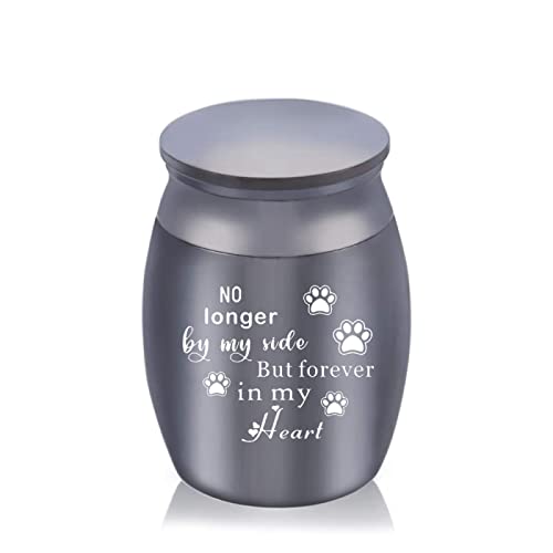 LZHLMCL Urne Mensch Menschliche Asche Beerdigung Hund Urne Schatulle Behälter Mini Kleine Pfotendenkmäler Für Haustiere Katze Schwarz 30 * 40 Mm von LZHLMCL