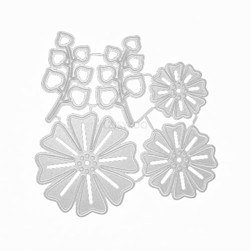 Blumen-Stanzformen für Kartenherstellung, Zweige und Blätter, Metall-Stanzformen für Papier, Scrapbooking, DIY-Schablonen für Album, Party, Hochzeit, Festivals, Dekoration Blumen-Stanzformen für Kartenherstellung, Zweige und Blätter, Metall-Stanzformen für Papier, Scrapbooking, DIY-Schablonen für Album, Party, Hochzeit, Festivals, Dekoration von LZJSYKDQ