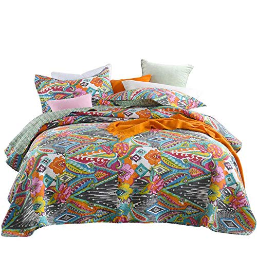 Gesteppte Tagesdecke Mehrzweck Baumwolle Vogel Dichte Gesteppte Doppelt Waschbare Bettdecke 230X250Cm Mit 2 KissenbezüGen 50X70Cm Coole DüNne Steppdecke Im Sommer,B Gesteppte Tagesdecke Mehrzweck Baumwolle Vogel Dichte Gesteppte Doppelt Waschbare Bettdecke 230X250Cm Mit 2 KissenbezüGen 50X70Cm Coole DüNne Steppdecke Im Sommer,B von HUIJIE