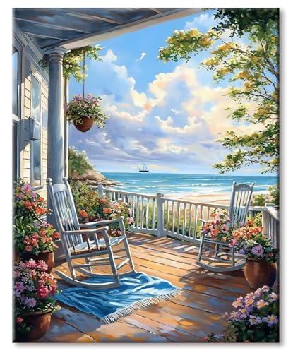 LZLHDE Diamond Painting Erwachsene Landschaft 30x40cm – 5d Diamant Painting Bilder Diy Kreativ set für Erwachsene – Diamond Painting Bastelset – Geeignet ais Geschenk zur Entspannung und Wanddeko von LZLHDE