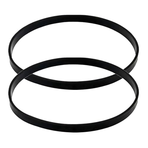 2 Stück Bandsägen Gummiband, Holzbearbeitung Bandsäge Gummiband Säge Scrollrad Gummiring, Zubehör für Bandsägen (Schwarz, 12''(315mm)) von LZLUCKCOME