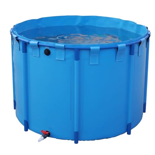 Frame Pool/Schwimmbecken Pools Große Runde Aufstellpools, Leichtes Outdoor-Relax-Pool Mit Rahmen Und Stütze, Ultragroßes Indoor-Farming-/Kinderpool, Salzwasserpool(1.2X0.6M/680L/180GAL) von LZMZMQ