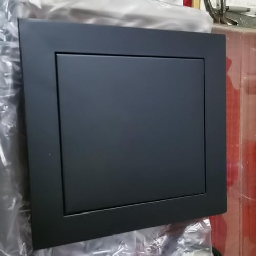 Revisionsklappe Revisionstür Aluminium-Zugangstür mit 4 Schraubenlöchern, 6 x 6, 8 x 12, 12 x 24 Zoll, einfach zu installierende Serviceschacht-Türplatte, Inspektionslukenplatte für Sanitärwände und - von LZMZMQ