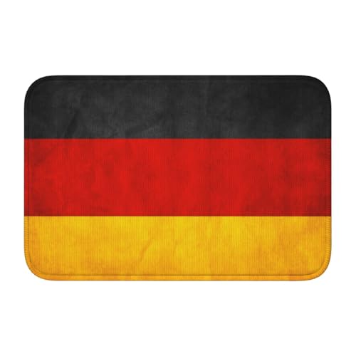 LZNJZ 60 x 40 cm Weicher, saugfähiger Badteppich, Deutschlandflagge LZNJZ 60 x 40 cm Weicher, saugfähiger Badteppich, Deutschlandflagge von LZNJZ