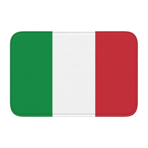 LZNJZ 60 x 40 cm weiche, saugfähige Badezimmermatte, italienische Flagge, Badematte LZNJZ 60 x 40 cm weiche, saugfähige Badezimmermatte, italienische Flagge, Badematte von LZNJZ