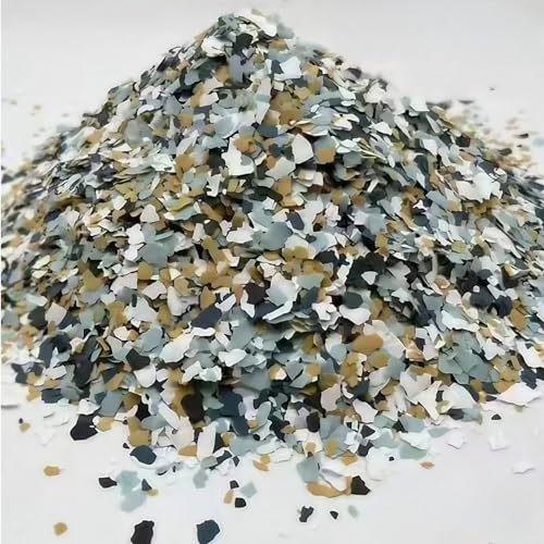 LZPLJLWS Betonfarbe Dekorflocken für Epoxidharzboden – 500g Wand- & Bodenbeschichtung – Mehrfarbig – 1–3 mm – Ideal für Innen- & Außennutzung – Heimwerker & Profis LZPLJLWS Betonfarbe Dekorflocken für Epoxidharzboden – 500g Wand- & Bodenbeschichtung – Mehrfarbig – 1–3 mm – Ideal für Innen- & Außennutzung – Heimwerker & Profis von LZPLJLWS
